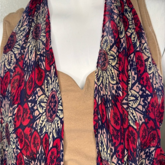 Chatties Women's Sheer Open Front Lightweight Sleeveless Duster kimono.  #255 - Picture 3 of 8